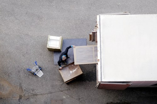 A neatly arranged storage area representing Goddington storage solutions